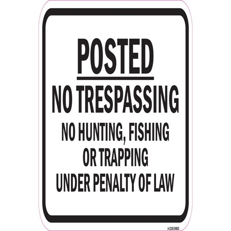 Signmission Safety Sign, 12 in Height, Aluminum, 24863 A-1218-24863